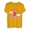 8 Years Old Girl Magical Unicorn 8th Eight Birthday Eight T-Shirt