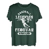 Handball Legenden sind im Februar geboren Jungs Geburtstag T-Shirt