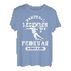 Handball Legenden sind im Februar geboren Jungs Geburtstag T-Shirt