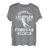 Handball Legenden sind im Februar geboren Jungs Geburtstag T-Shirt