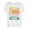 Herren Vorname Gerd Lustiger Spruch Name T-Shirt