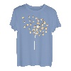 Lustiges Mops-Geschenk für Männer und Frauen, cooler Blumenhund, Löwenzahn-Liebhaber T-Shirt
