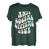 Lustiger Anti-Sozial-Lifting-Club, Fitnessstudio, Retro, Introvertiert, Vintage T-Shirt