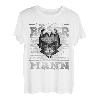 Herren Böser Alter Mann Totenschädel Geschenkidee Totenkopf Herren T-Shirt