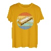 Mundharmonika Vintage Retro Mundharmonika Spieler Geschenk T-Shirt