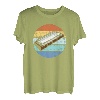 Mundharmonika Vintage Retro Mundharmonika Spieler Geschenk T-Shirt