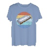 Mundharmonika Vintage Retro Mundharmonika Spieler Geschenk T-Shirt