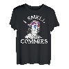 Ben Franklin I Smell Commies 4. Juli Politischer Humor Tee T-Shirt