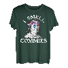 Ben Franklin I Smell Commies 4. Juli Politischer Humor Tee T-Shirt