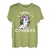 Ben Franklin I Smell Commies 4. Juli Politischer Humor Tee T-Shirt