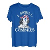 Ben Franklin I Smell Commies 4. Juli Politischer Humor Tee T-Shirt