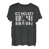 Eishockeyspieler | Eishockeyschläger Puck | Wintersport T-Shirt