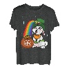 Golden Pot Of Coins St Patricks Day Bunny Kobold Lucky T-Shirt