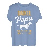Herren Dackel Papa Vater Lustiger Spruch Hund Dachshund Besitzer T-Shirt