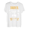 Herren Dackel Papa Vater Lustiger Spruch Hund Dachshund Besitzer T-Shirt