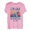Lustiger Vintage-Doodle Dad Est. 2018 - Doodle & Goldendoodle T-Shirt