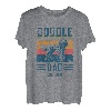 Lustiger Vintage-Doodle Dad Est. 2018 - Doodle & Goldendoodle T-Shirt