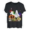 Süßes Geister-Einhorn & Jack-O-Lantern Gruseliger Kürbis Halloween T-Shirt