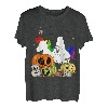 Süßes Geister-Einhorn & Jack-O-Lantern Gruseliger Kürbis Halloween T-Shirt