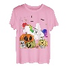 Süßes Geister-Einhorn & Jack-O-Lantern Gruseliger Kürbis Halloween T-Shirt