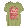 Don't Go Bacon My Heart Pig Happy Valentin's Day lustiges Geschenk T-Shirt