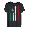 Mexikanische amerikanische Flagge Fußball Cinco De Mayo T-Shirt
