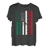 Mexikanische amerikanische Flagge Fußball Cinco De Mayo T-Shirt