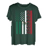 Mexikanische amerikanische Flagge Fußball Cinco De Mayo T-Shirt