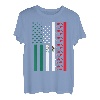 Mexikanische amerikanische Flagge Fußball Cinco De Mayo T-Shirt