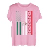 Mexikanische amerikanische Flagge Fußball Cinco De Mayo T-Shirt