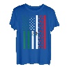 Mexikanische amerikanische Flagge Fußball Cinco De Mayo T-Shirt