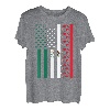 Mexikanische amerikanische Flagge Fußball Cinco De Mayo T-Shirt