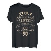 50. Geburtstag Geschenk Mann Mythos Legende Juli 1972 T-Shirt