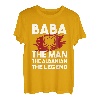 Herren Baba The Legend Albanische Flagge Albanischer Adler T-Shirt