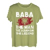 Herren Baba The Legend Albanische Flagge Albanischer Adler T-Shirt
