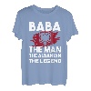 Herren Baba The Legend Albanische Flagge Albanischer Adler T-Shirt