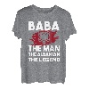 Herren Baba The Legend Albanische Flagge Albanischer Adler T-Shirt