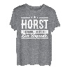 Horst Name Lustiger Spruch Shirt Vorname Geschenk