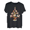 Meerschweinchen-Weihnachtsbaum-Lichter, Urlaub, Meerschweinchen, Weihnachten T-Shirt