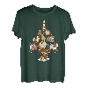 Meerschweinchen-Weihnachtsbaum-Lichter, Urlaub, Meerschweinchen, Weihnachten T-Shirt