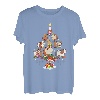 Meerschweinchen-Weihnachtsbaum-Lichter, Urlaub, Meerschweinchen, Weihnachten T-Shirt