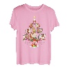 Meerschweinchen-Weihnachtsbaum-Lichter, Urlaub, Meerschweinchen, Weihnachten T-Shirt