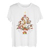 Meerschweinchen-Weihnachtsbaum-Lichter, Urlaub, Meerschweinchen, Weihnachten T-Shirt