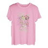 Blumenschädel Tätowierte Dame Frauen Tattoo-Künstlerin T-Shirt