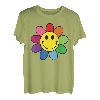 Autismus, Smiley, Sonnenblume, Smiley, Autismus, Bewusstsein T-Shirt