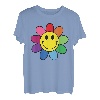 Autismus, Smiley, Sonnenblume, Smiley, Autismus, Bewusstsein T-Shirt