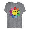 Autismus, Smiley, Sonnenblume, Smiley, Autismus, Bewusstsein T-Shirt