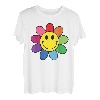 Autismus, Smiley, Sonnenblume, Smiley, Autismus, Bewusstsein T-Shirt