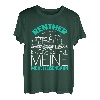 Herren Eisenbahner Spruch Lokführer Zugführer Zug Bahn Beruf T-Shirt