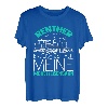 Herren Eisenbahner Spruch Lokführer Zugführer Zug Bahn Beruf T-Shirt